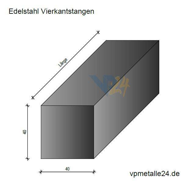 4-Kantstahl 1.4301 gezogen h11