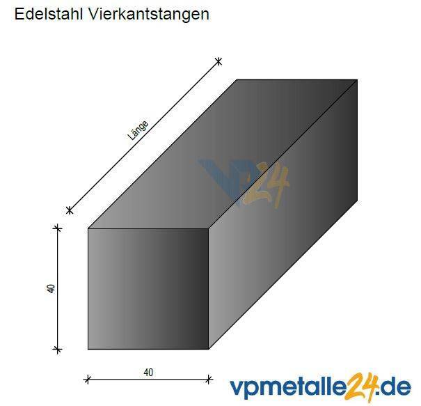 4-Kantstahl 1.4305 gezogen h11